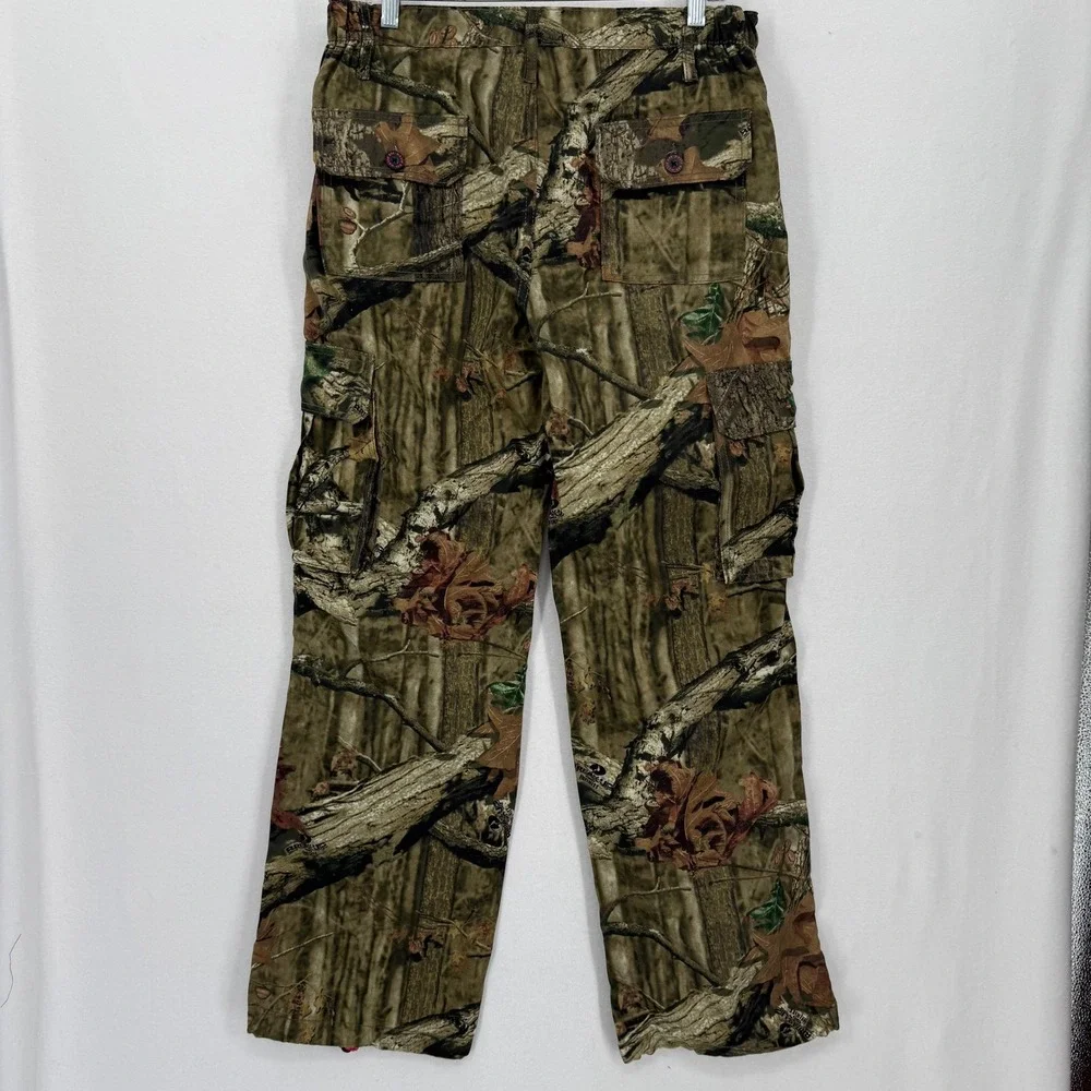 Mossy Oak Break-Up Infinity Camo Cargo Pants Mens‎ Medium Green Brown